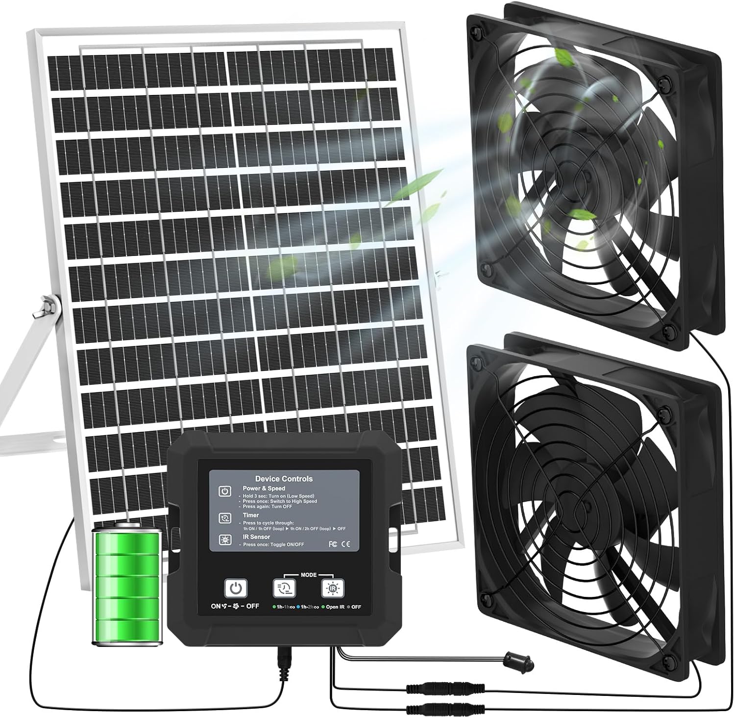 Renewable Energy Systems - Mini Solar Powered Exhaust Fan for