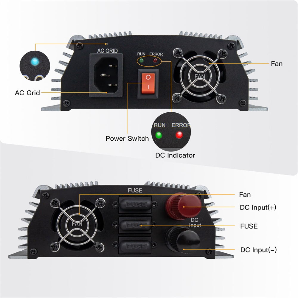 1000-1400W Grid Tie Micro Sola - Renewable Energy Systems 评论和价格