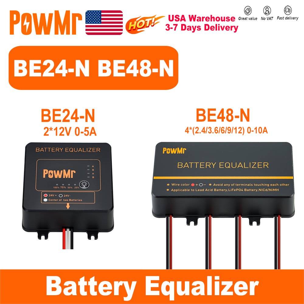 PowMr USA 24V 48V Battery Equa - Renewable Energy Systems 评论和价格