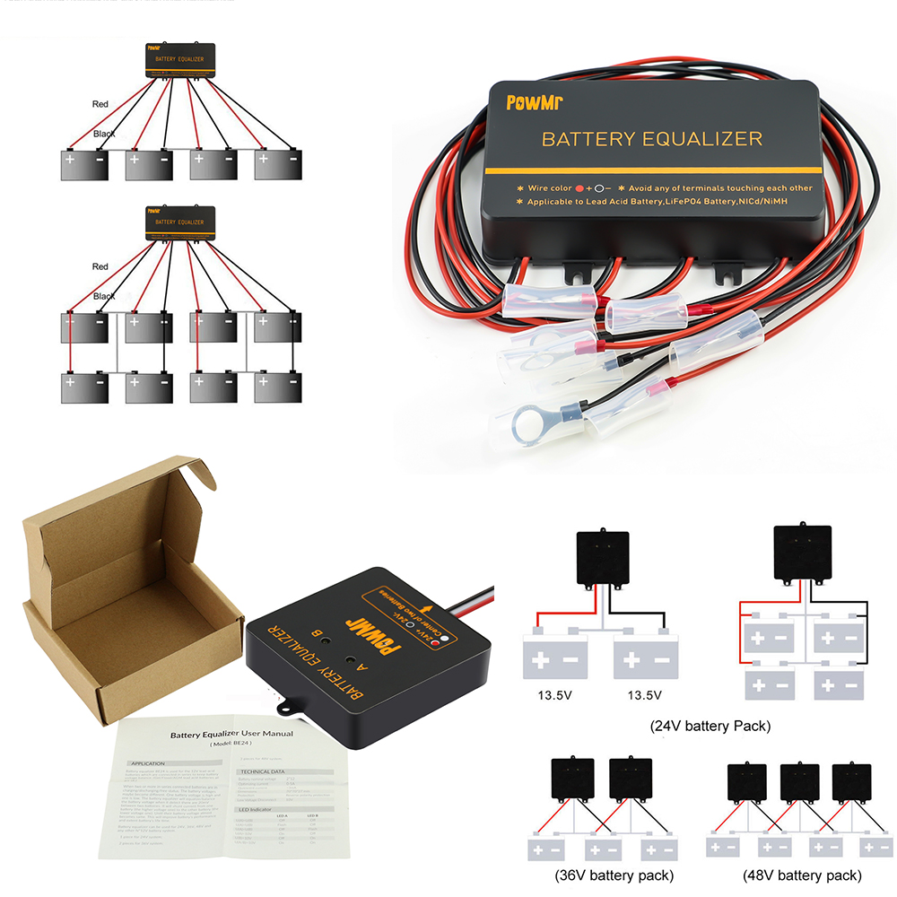 PowMr USA 24V 48V Battery Equa - Renewable Energy Systems 评论和价格