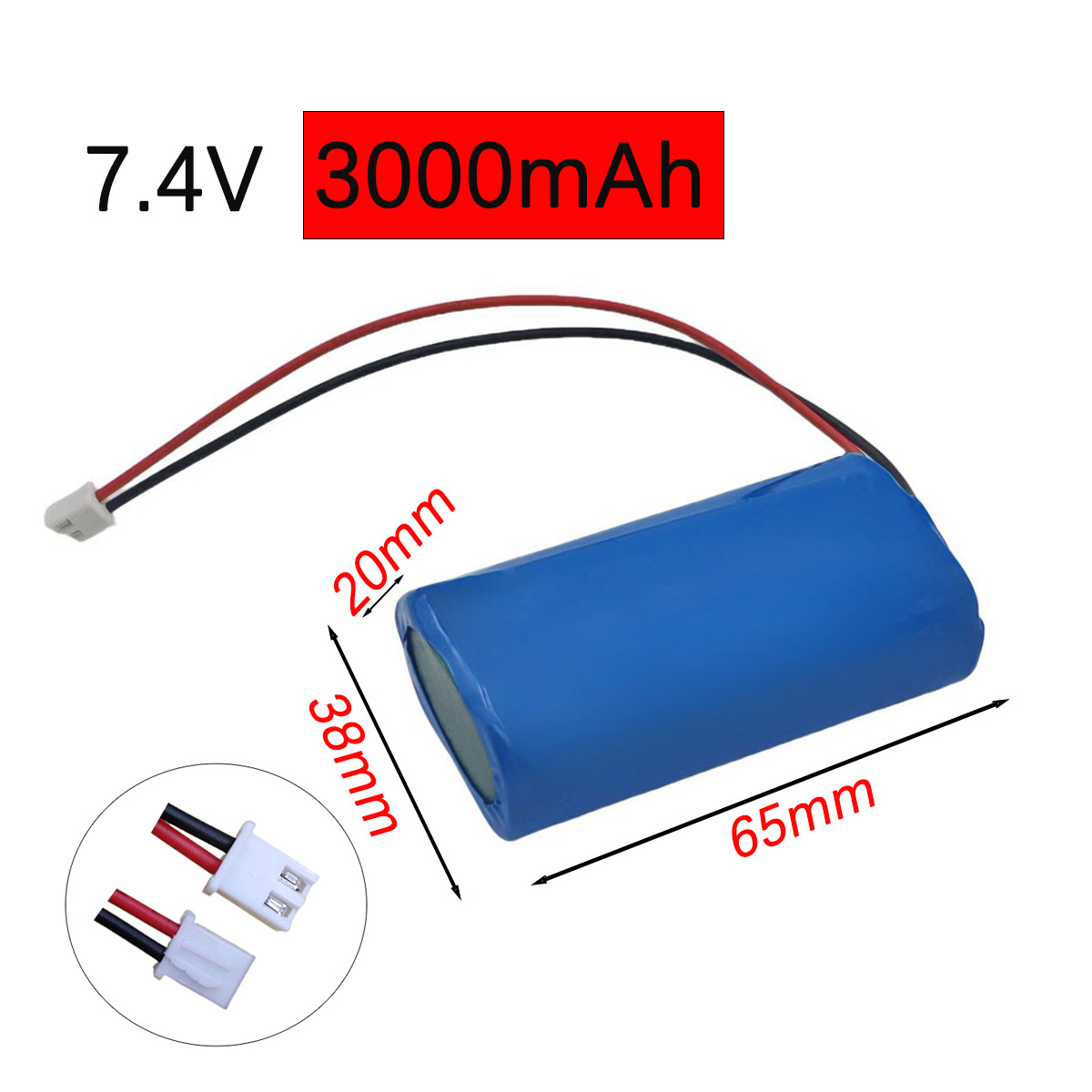 New High Energy 7.4 V 18650 Ba - Renewable Energy Technology 评论和价格