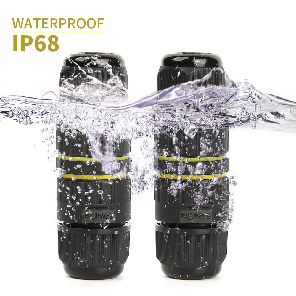 2 Way 2/3Pin IP68 Outdoor Wate - Cable Gland Waterproof 评论和价格