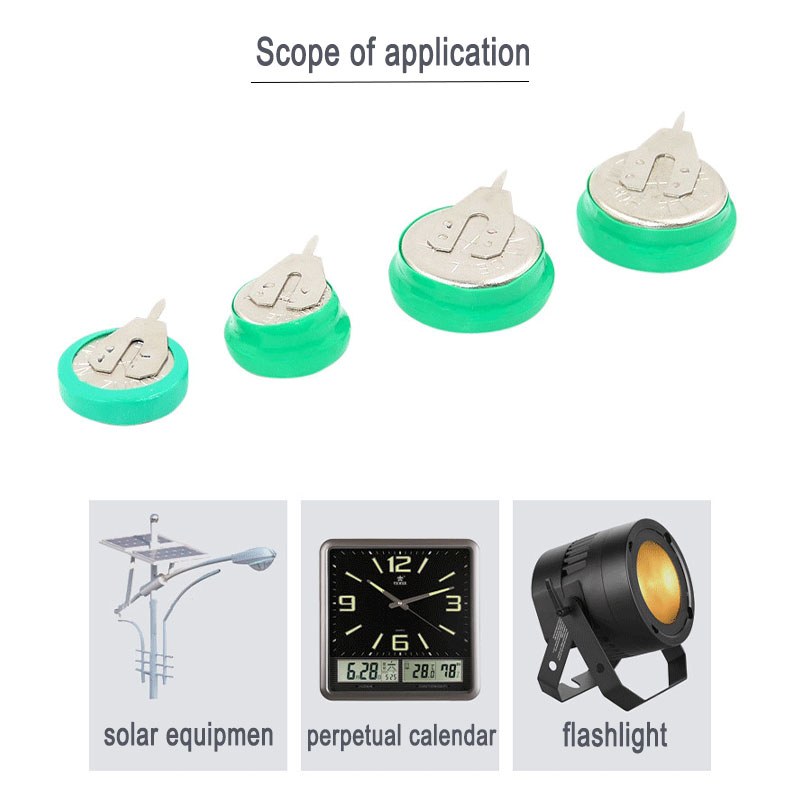 New 1.2V 40mAh Ni-MH Rechargea - Renewable Energy Technology 评论和价格