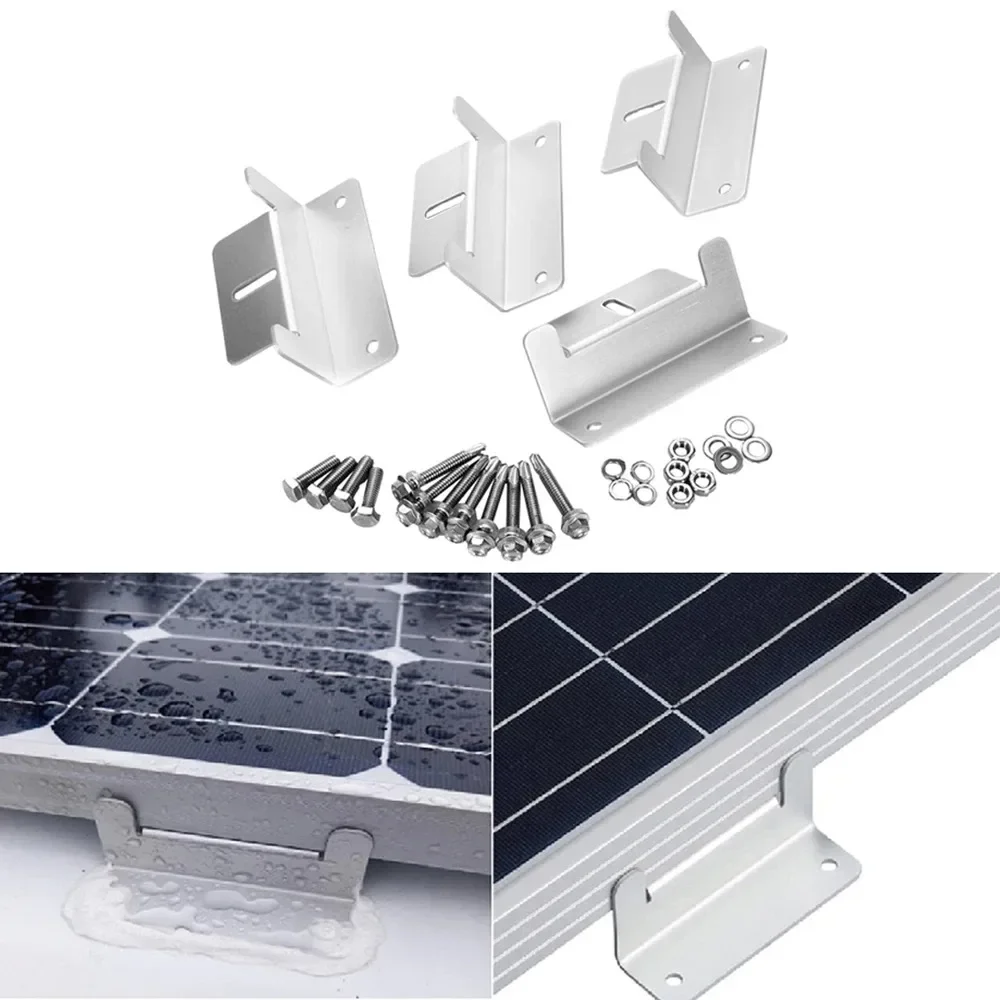 4/8Pcs Solar Panel Mounting Fi - Renewable Energy Systems 评论和价格