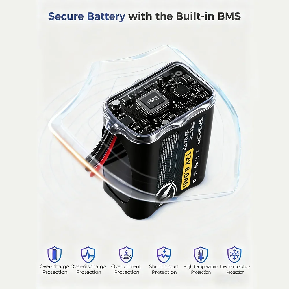 New Universal 6000mAh 12V Rech - Renewable Energy Technology 评论和价格